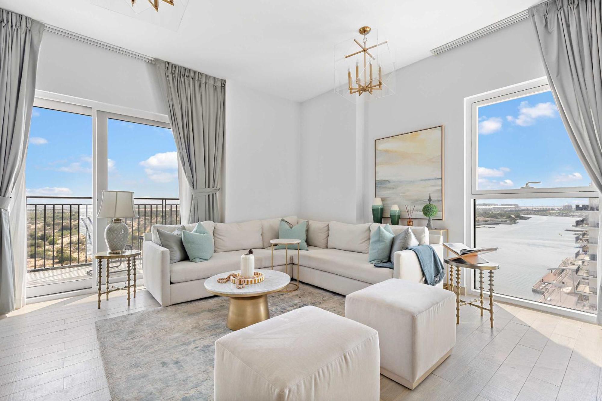 Silkhaus Luxury 3br And Maid In Water's Edge Apartment